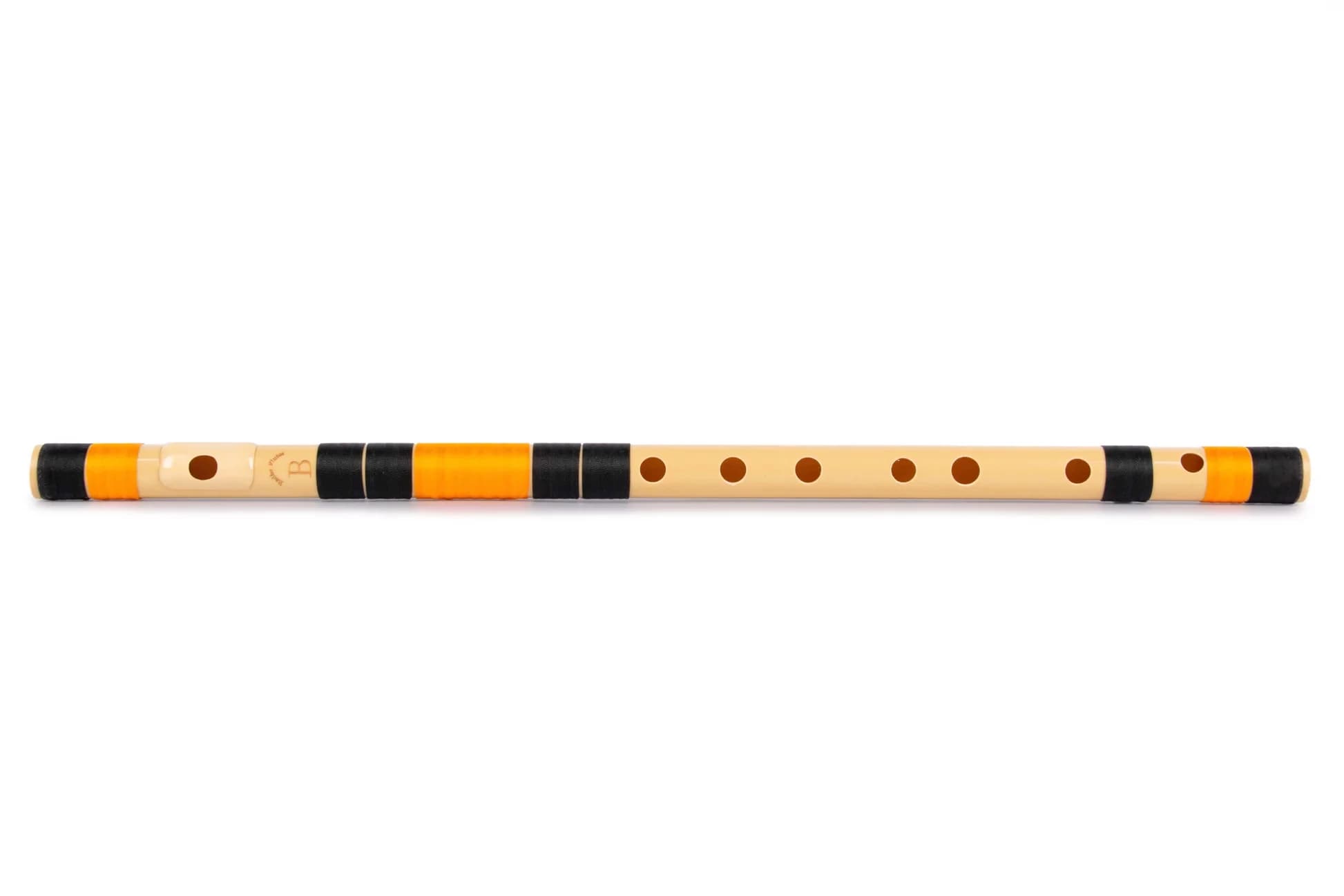Fiber B Natural Flute (Bansuri) Base Octave 21"inches