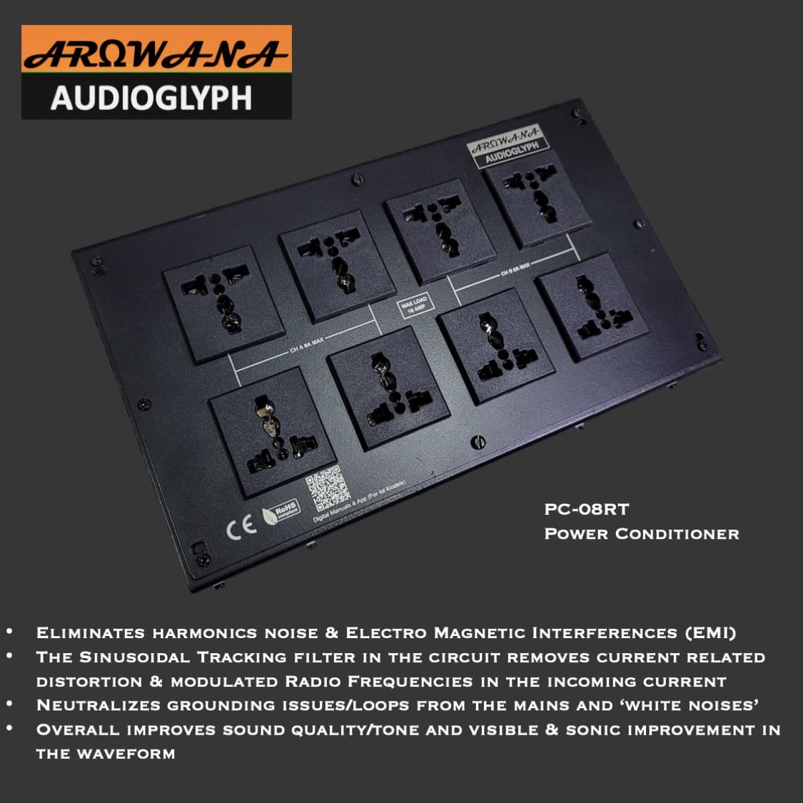 Arowana AudioGlyph PC-08RT Power Conditioner