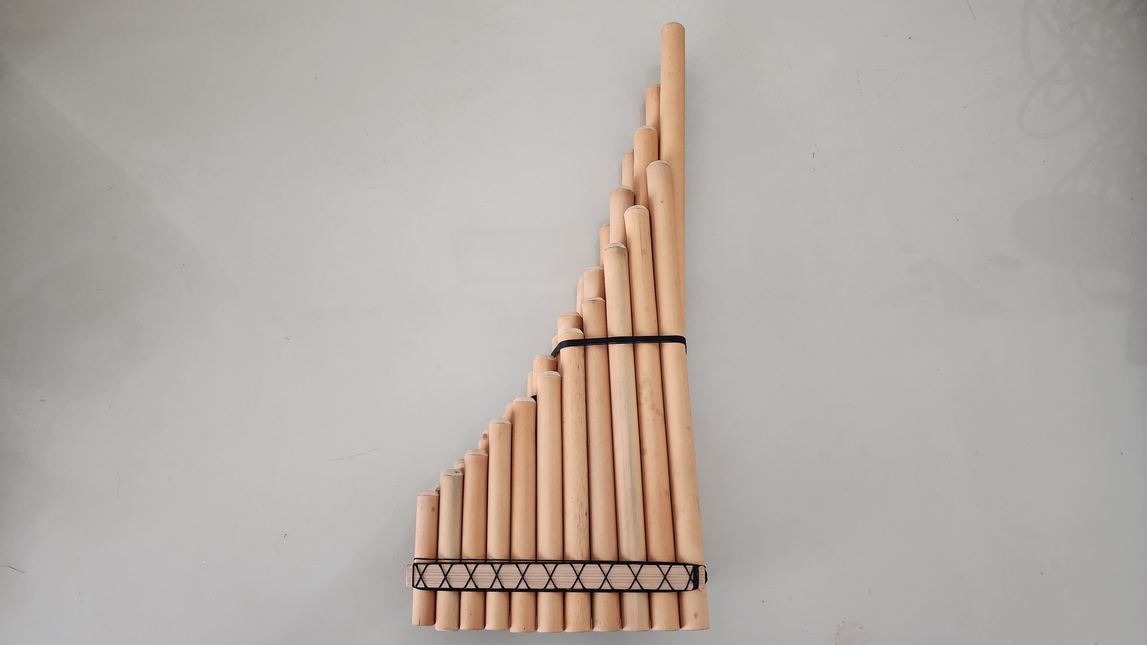 Malta Zampoña (Pan Flute) Tuned in Mim - Adjustable Tuning