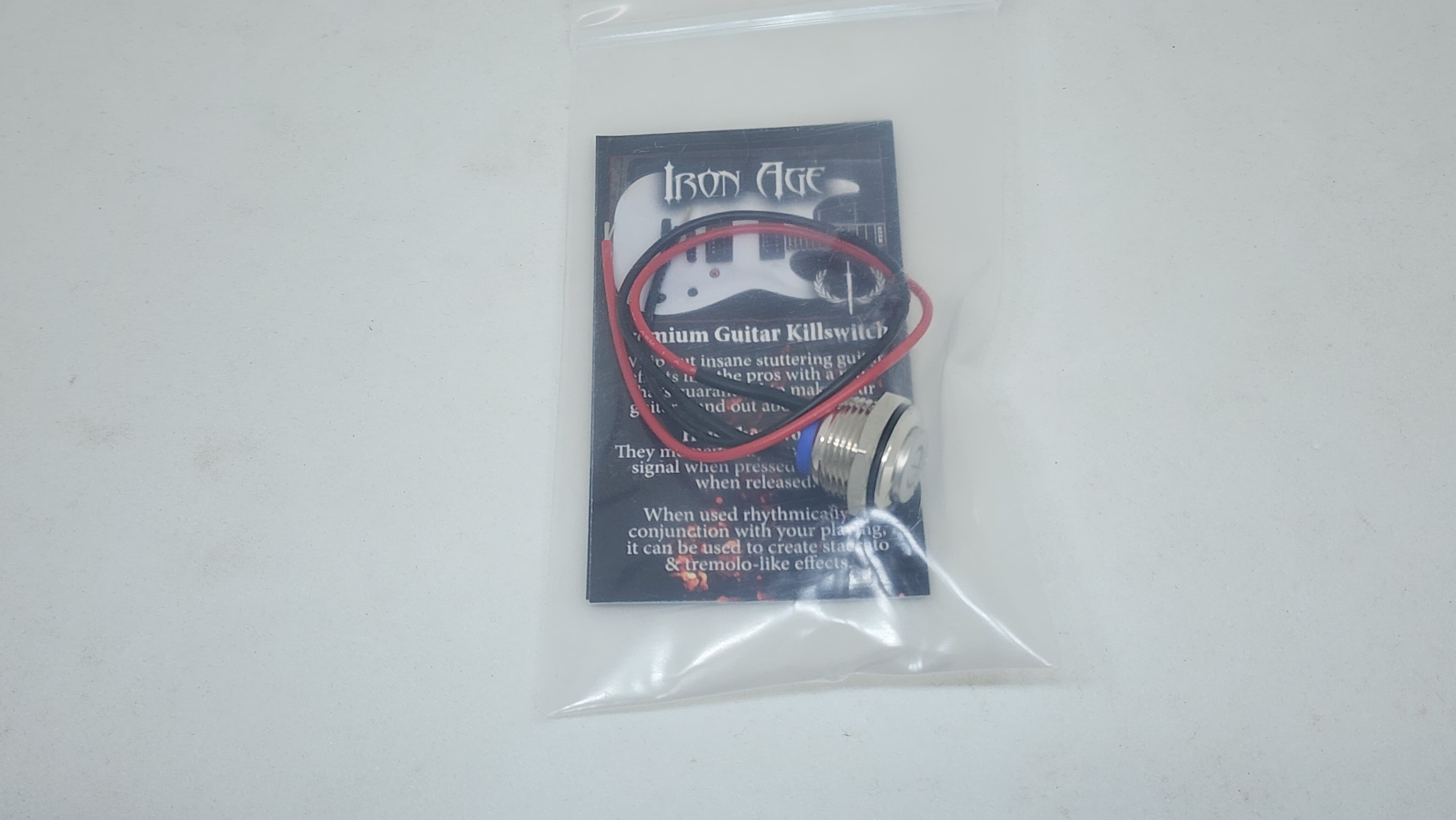 Iron Age Chrome Guitar Kill Switch (Non-LED)